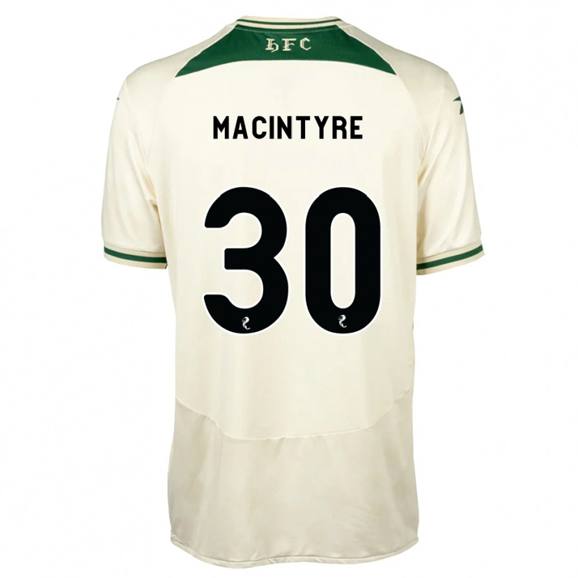 Danxen Dames Jacob Macintyre #30 Wit Bosgroen Uitshirt Uittenue 2026/27 T-Shirt België