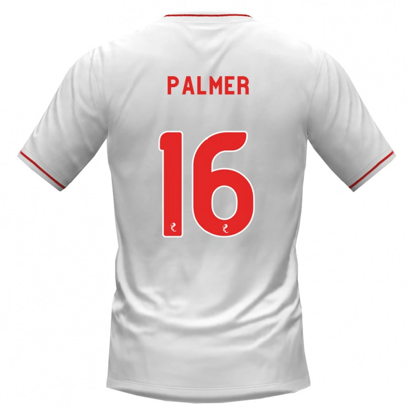 Danxen Dames Cammy Palmer #16 Wit Rood Uitshirt Uittenue 2026/27 T-Shirt België