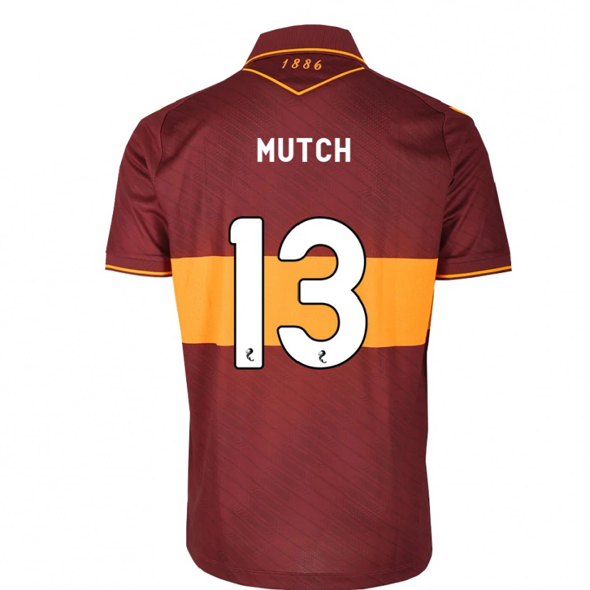 Danxen Dames Emily Mutch #13 Oranje Kastanjebruin Uitshirt Uittenue 2026/27 T-Shirt België