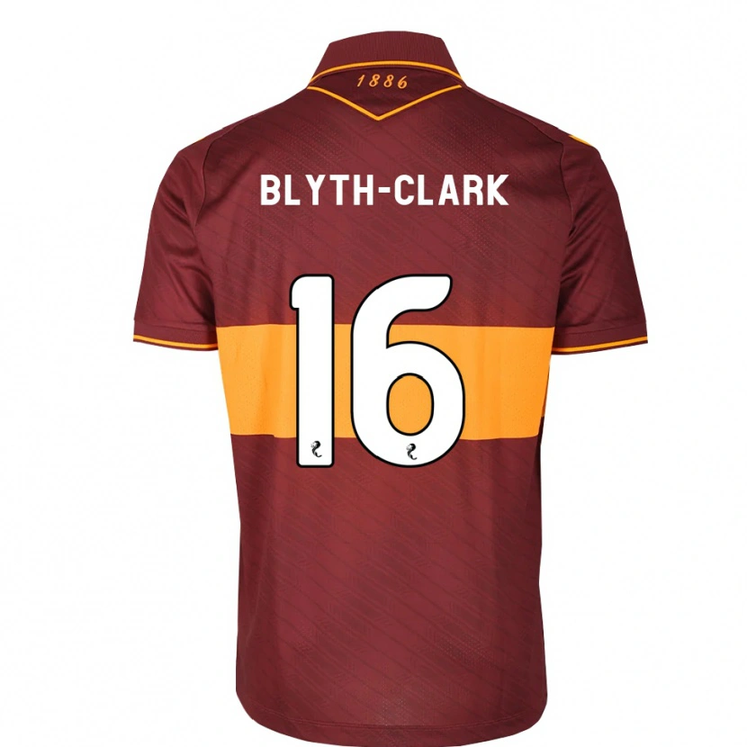 Danxen Dames Mason Blyth-Clark #16 Oranje Kastanjebruin Uitshirt Uittenue 2026/27 T-Shirt België