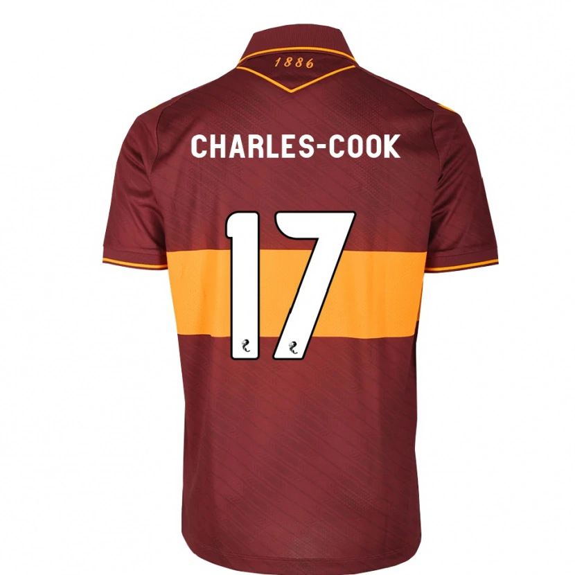 Danxen Dames Regan Charles-Cook #17 Oranje Kastanjebruin Uitshirt Uittenue 2026/27 T-Shirt België
