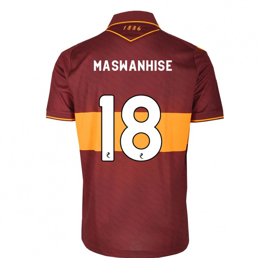 Danxen Dames Tawanda Maswanhise #18 Oranje Kastanjebruin Uitshirt Uittenue 2026/27 T-Shirt België