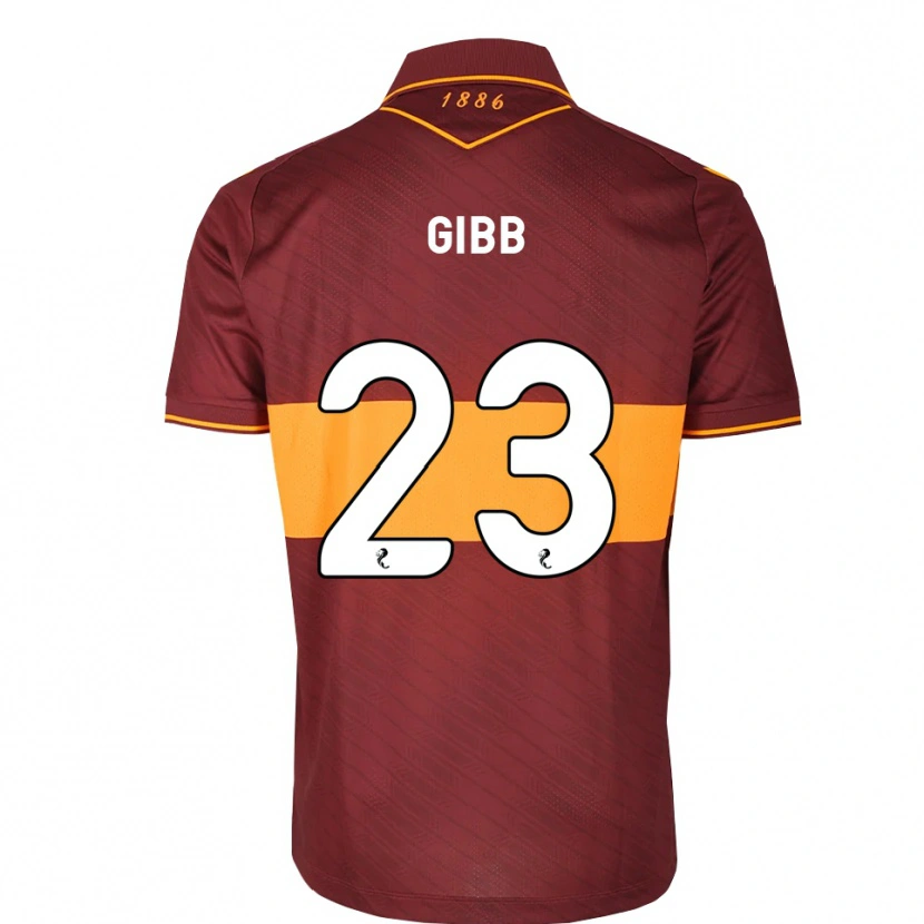 Danxen Dames Sarah Gibb #23 Oranje Kastanjebruin Uitshirt Uittenue 2026/27 T-Shirt België