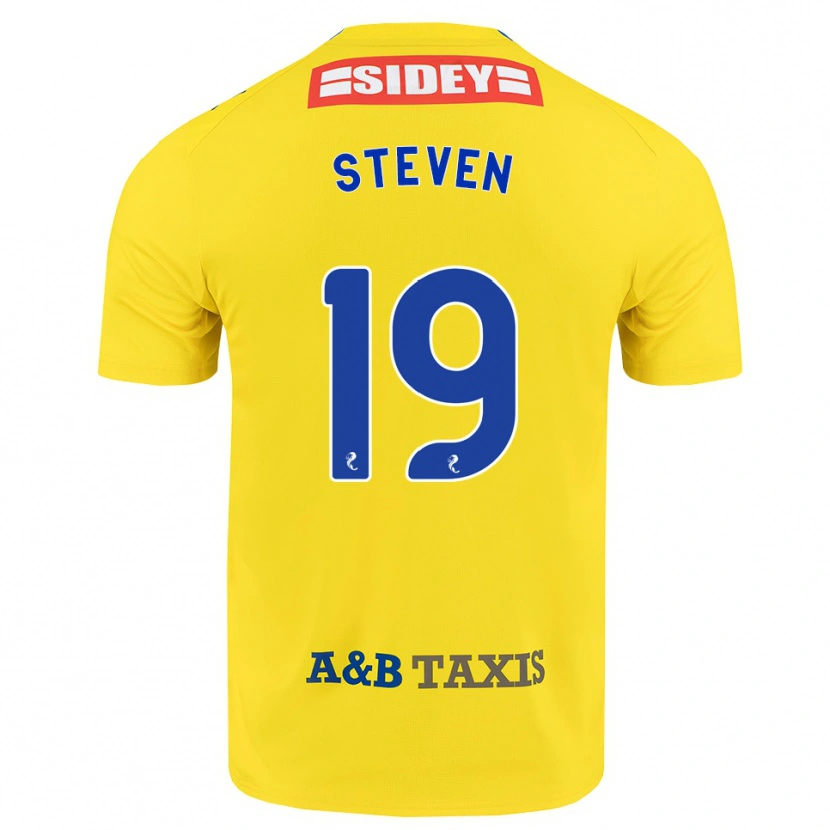 Danxen Dames Taylor Steven #19 Geel Blauw Zwart Uitshirt Uittenue 2026/27 T-Shirt België