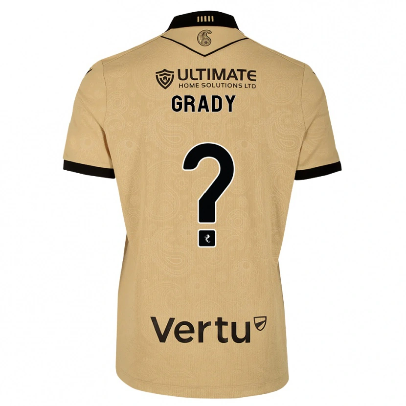 Danxen Dames Noah Grady #0 Burlywood Zwart Uitshirt Uittenue 2026/27 T-Shirt België