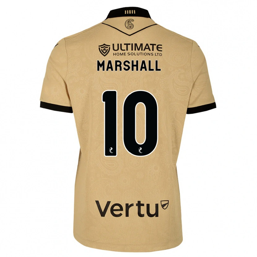 Danxen Dames Lewis Marshall #10 Burlywood Zwart Uitshirt Uittenue 2026/27 T-Shirt België