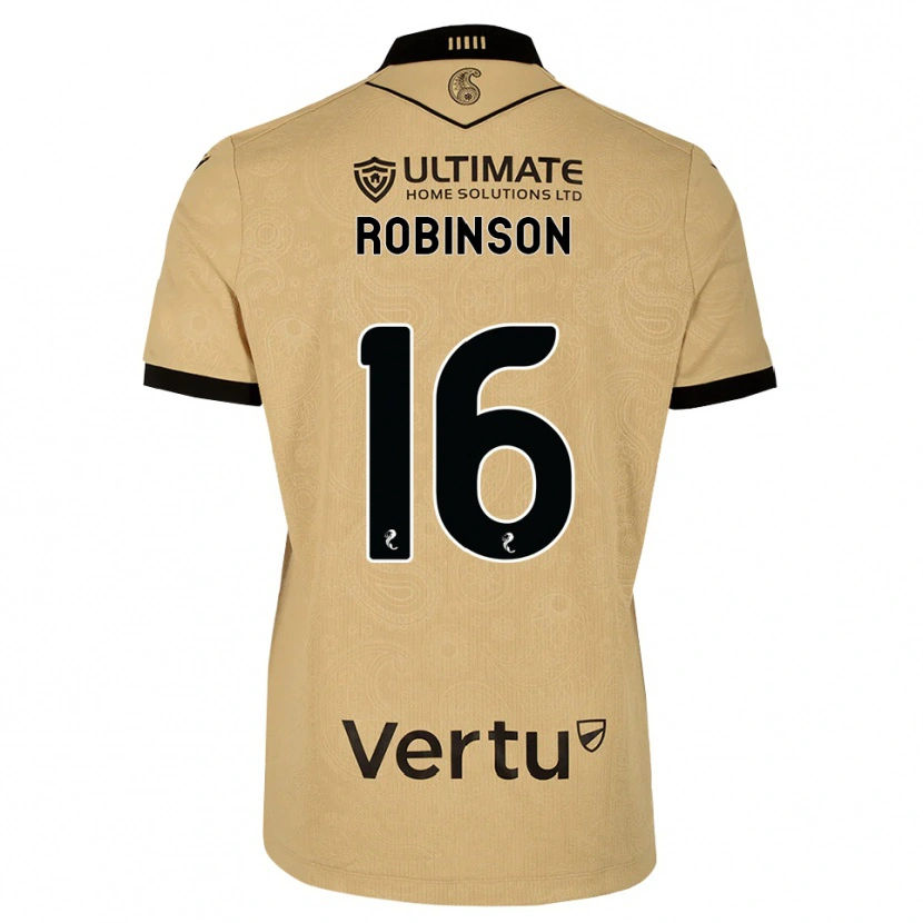 Danxen Dames Sam Robinson #16 Burlywood Zwart Uitshirt Uittenue 2026/27 T-Shirt België