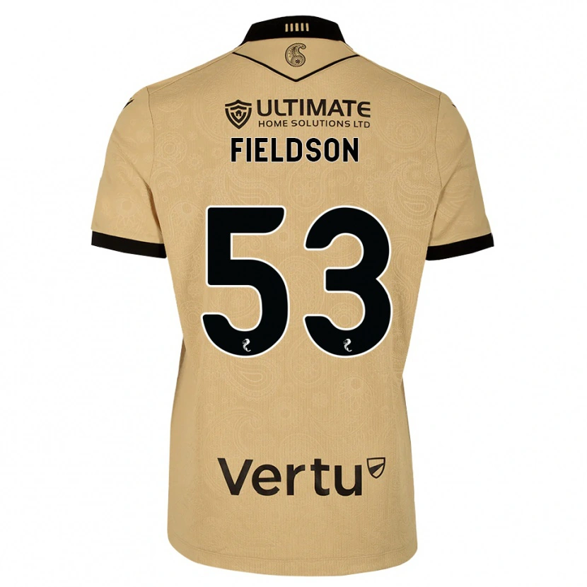 Danxen Dames Henry Fieldson #53 Burlywood Zwart Uitshirt Uittenue 2026/27 T-Shirt België