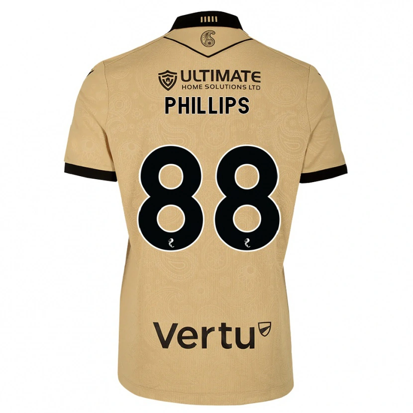 Danxen Dames Killian Phillips #88 Burlywood Zwart Uitshirt Uittenue 2026/27 T-Shirt België