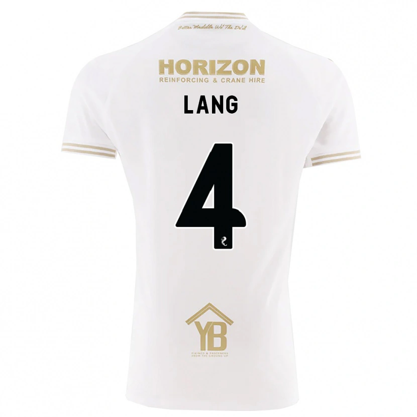 Danxen Dames Tom Lang #4 Tarwe Wit Uitshirt Uittenue 2026/27 T-Shirt België