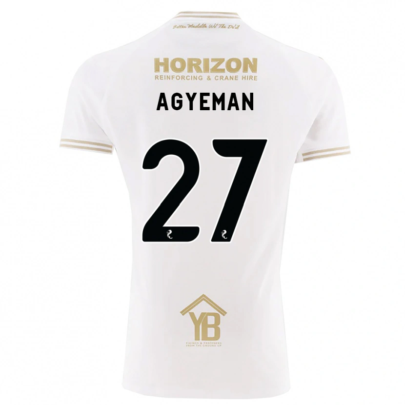 Danxen Dames Alfie Agyeman #27 Tarwe Wit Uitshirt Uittenue 2026/27 T-Shirt België