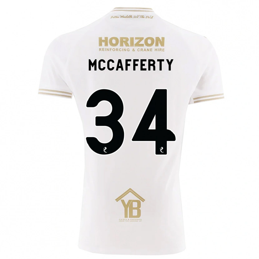 Danxen Dames Flynn Mccafferty #34 Tarwe Wit Uitshirt Uittenue 2026/27 T-Shirt België