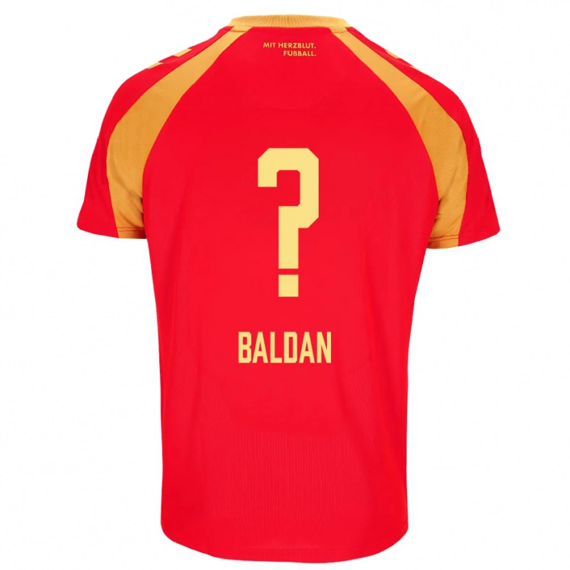 Danxen Dames Ziya Baldan #0 Rood Oranje Zwart Uitshirt Uittenue 2026/27 T-Shirt België