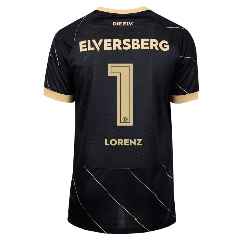 Danxen Dames Paul Lorenz #1 Zwart Bruin Uitshirt Uittenue 2026/27 T-Shirt België