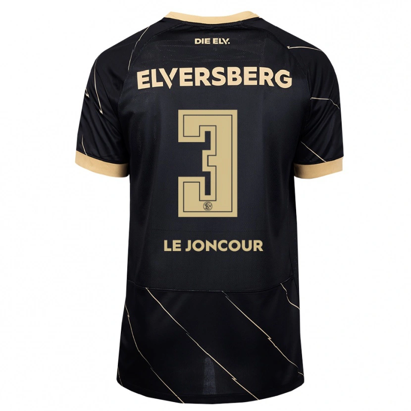 Danxen Dames Florian Le Joncour #3 Zwart Bruin Uitshirt Uittenue 2026/27 T-Shirt België