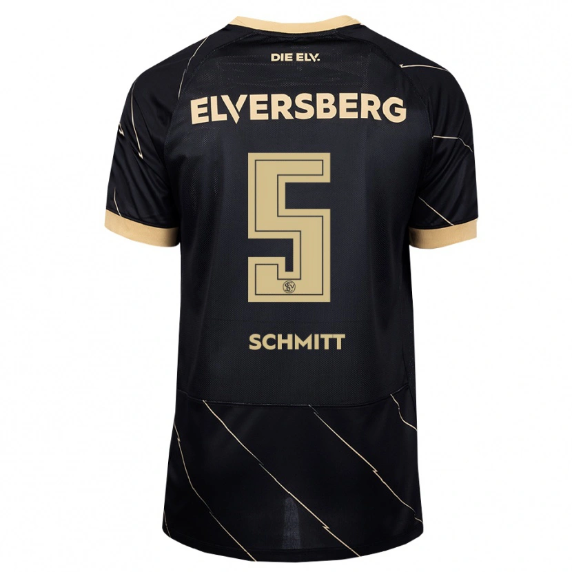 Danxen Dames Leon Schmitt #5 Zwart Bruin Uitshirt Uittenue 2026/27 T-Shirt België