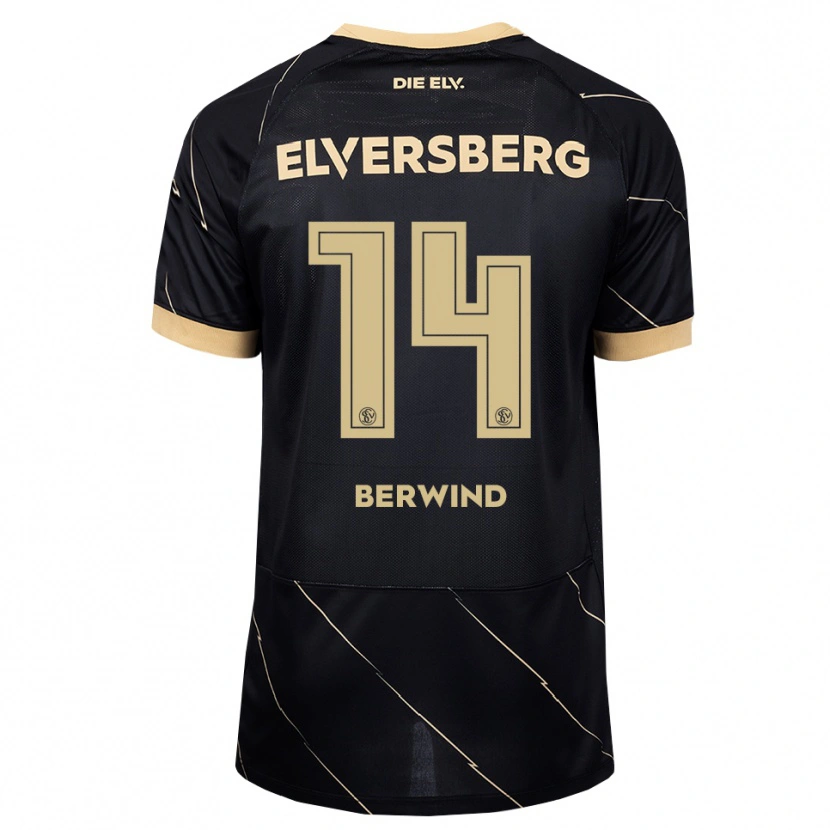 Danxen Dames Lilli Berwind #14 Zwart Bruin Uitshirt Uittenue 2026/27 T-Shirt België