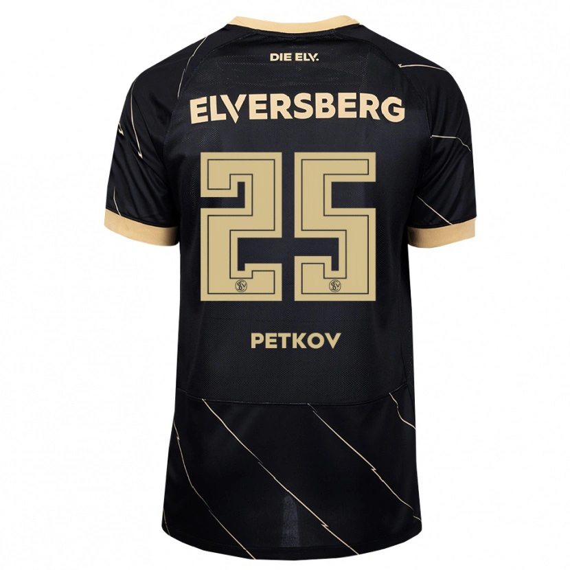 Danxen Dames Lukas Petkov #25 Zwart Bruin Uitshirt Uittenue 2026/27 T-Shirt België
