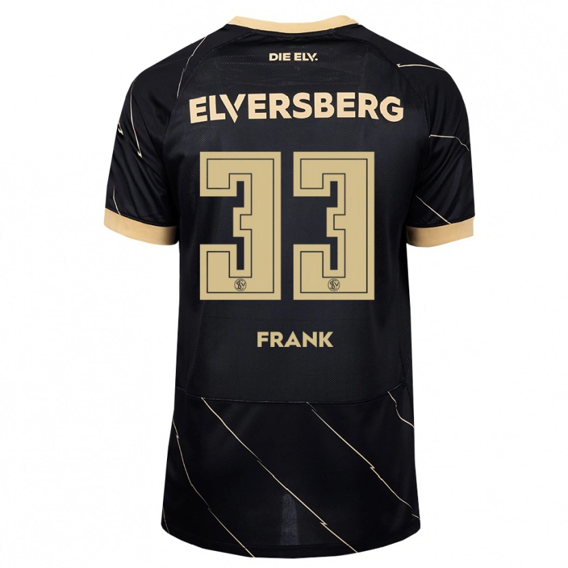 Danxen Dames Ronja Frank #33 Zwart Bruin Uitshirt Uittenue 2026/27 T-Shirt België