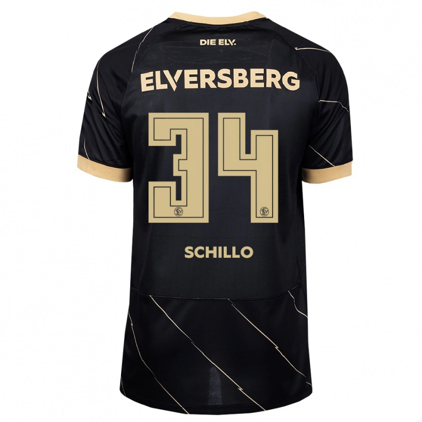 Danxen Dames Hannah Schillo #34 Zwart Bruin Uitshirt Uittenue 2026/27 T-Shirt België