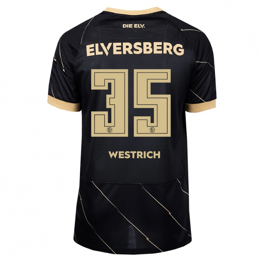Danxen Dames Louis Westrich #35 Zwart Bruin Uitshirt Uittenue 2026/27 T-Shirt België