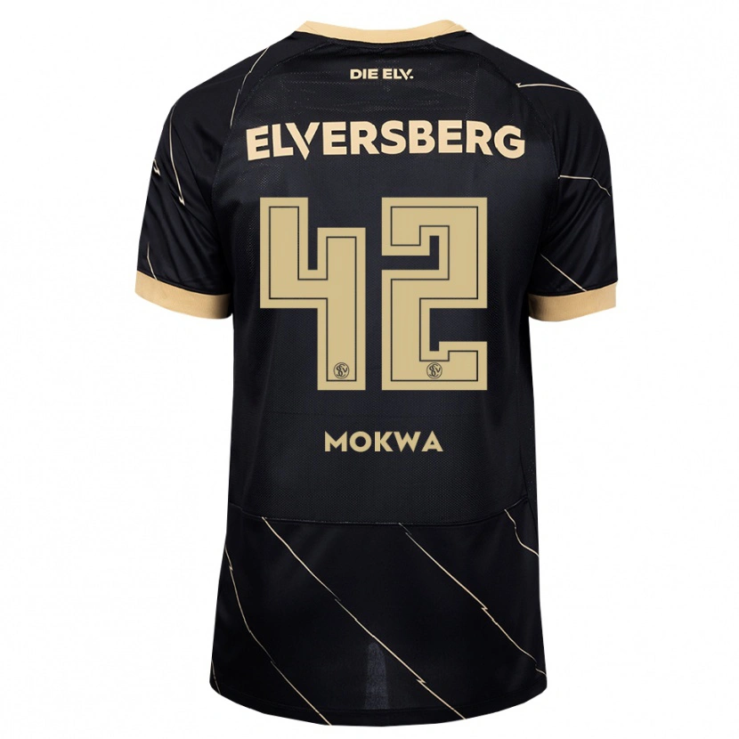 Danxen Dames David Mokwa #42 Zwart Bruin Uitshirt Uittenue 2026/27 T-Shirt België