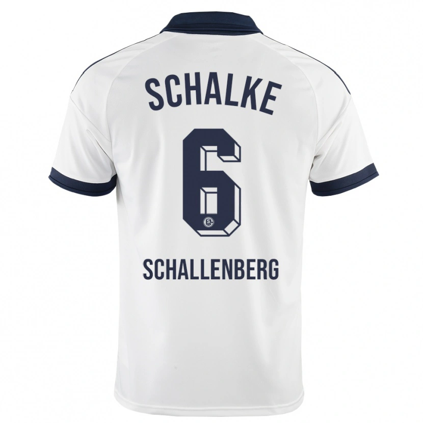Danxen Dames Ron Schallenberg #6 Zwart Wit Uitshirt Uittenue 2026/27 T-Shirt België