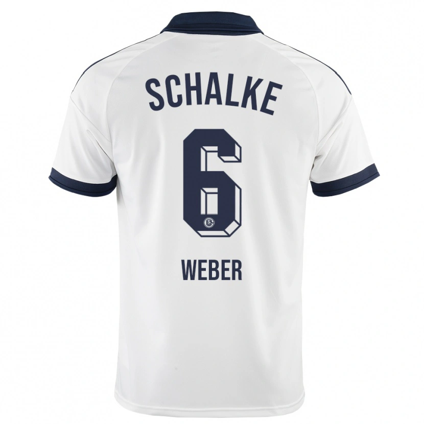 Danxen Dames Ben Weber #6 Zwart Wit Uitshirt Uittenue 2026/27 T-Shirt België