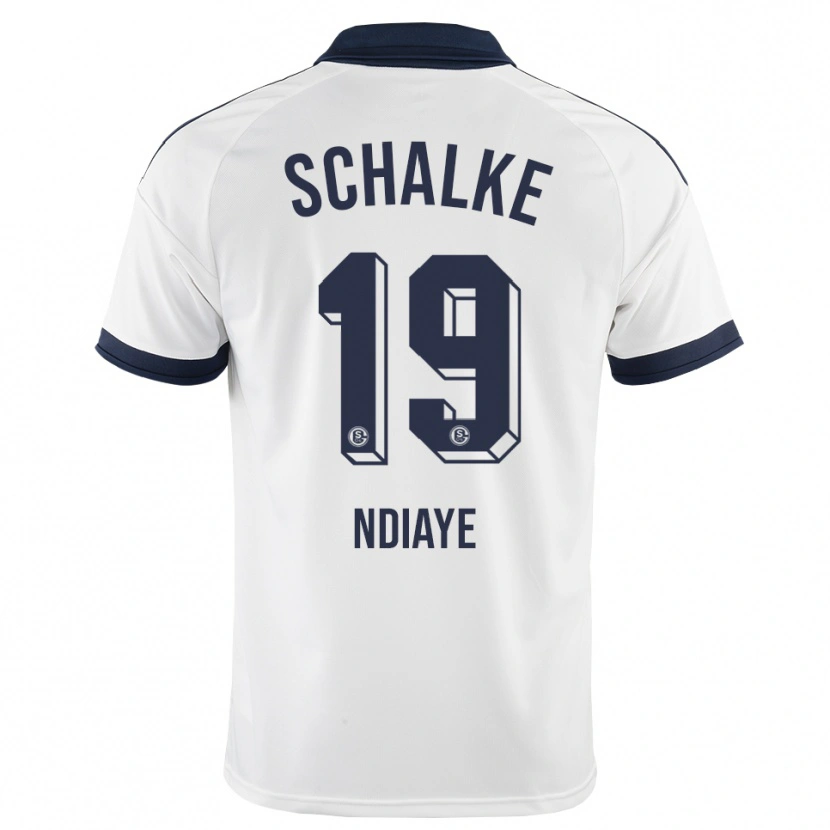 Danxen Dames Jean-Paul Ndiaye #19 Zwart Wit Uitshirt Uittenue 2026/27 T-Shirt België