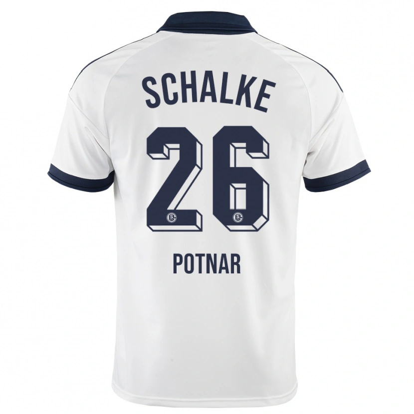 Danxen Dames Bojan Potnar #26 Zwart Wit Uitshirt Uittenue 2026/27 T-Shirt België