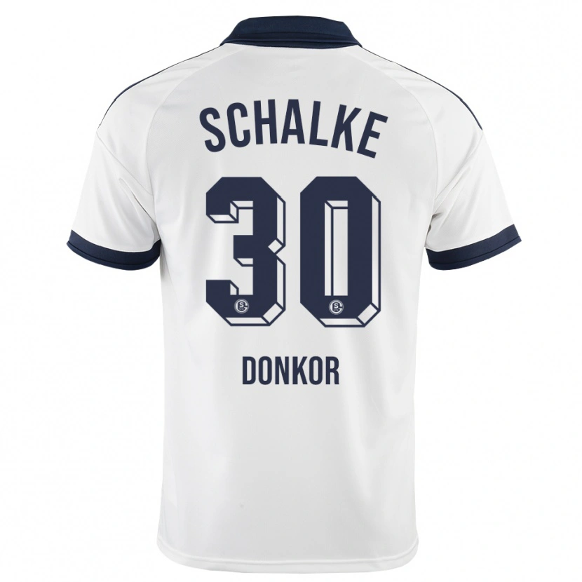 Danxen Dames Anton Donkor #30 Zwart Wit Uitshirt Uittenue 2026/27 T-Shirt België