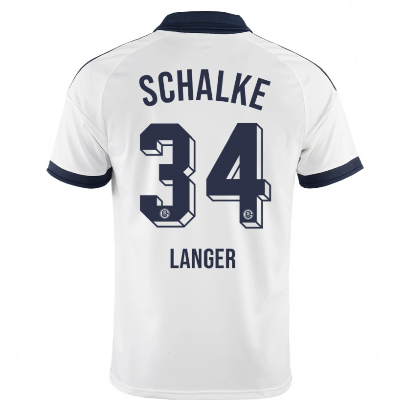 Danxen Dames Michael Langer #34 Zwart Wit Uitshirt Uittenue 2026/27 T-Shirt België