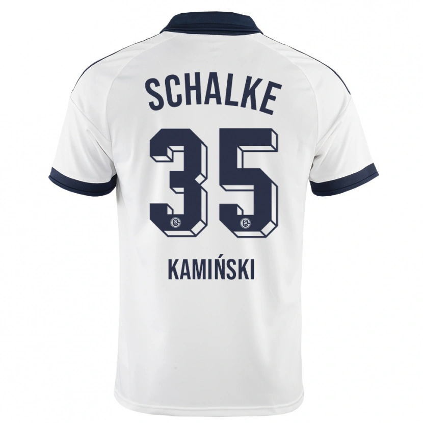Danxen Dames Marcin Kaminski #35 Zwart Wit Uitshirt Uittenue 2026/27 T-Shirt België