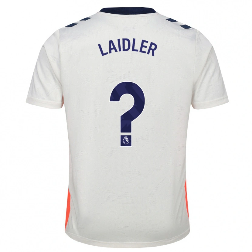 Danxen Dames Harri Laidler #0 Wit Oranje Koninklijk Blauw Uitshirt Uittenue 2026/27 T-Shirt België