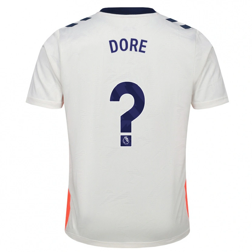 Danxen Dames Rio Dore #0 Wit Oranje Koninklijk Blauw Uitshirt Uittenue 2026/27 T-Shirt België