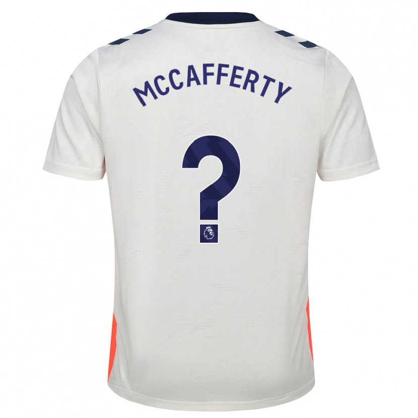 Danxen Dames Lewys Mccafferty #0 Wit Oranje Koninklijk Blauw Uitshirt Uittenue 2026/27 T-Shirt België
