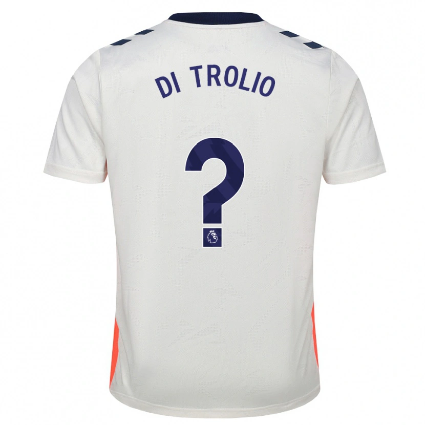 Danxen Dames Riccardo Di Trolio #0 Wit Oranje Koninklijk Blauw Uitshirt Uittenue 2026/27 T-Shirt België