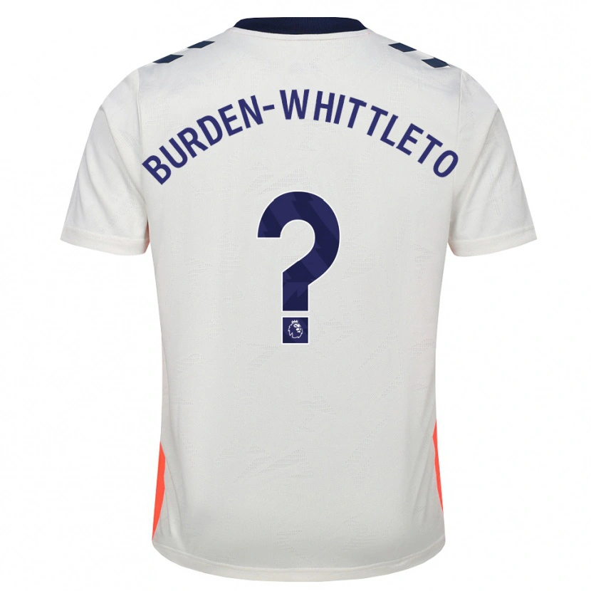 Danxen Dames Charlie Burden-Whittleton #0 Wit Oranje Koninklijk Blauw Uitshirt Uittenue 2026/27 T-Shirt België