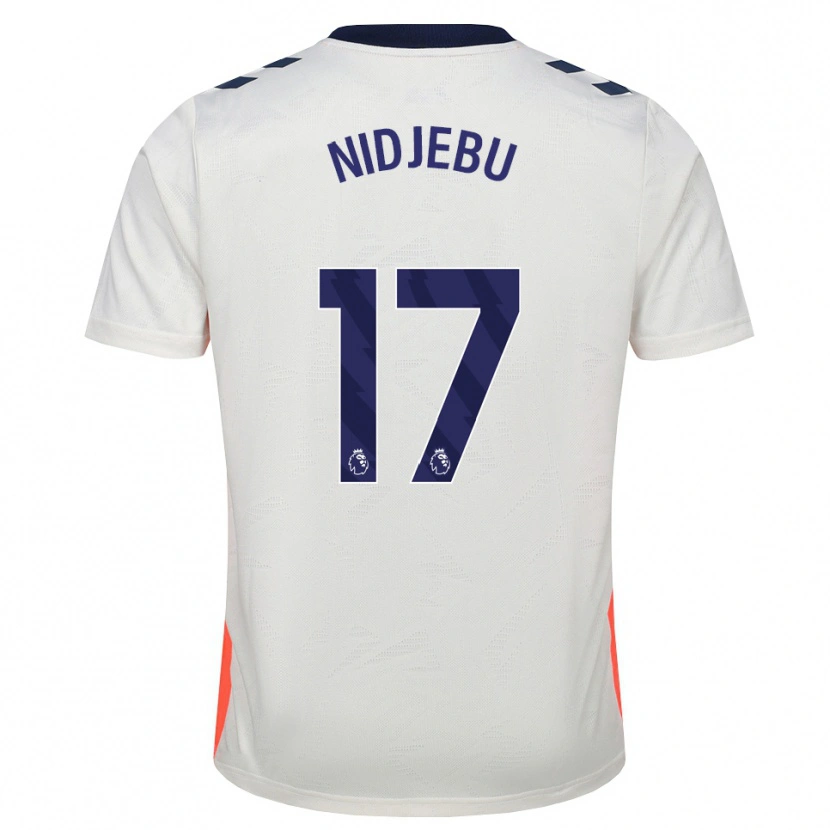 Danxen Dames Success Nidjebu #17 Wit Oranje Koninklijk Blauw Uitshirt Uittenue 2026/27 T-Shirt België