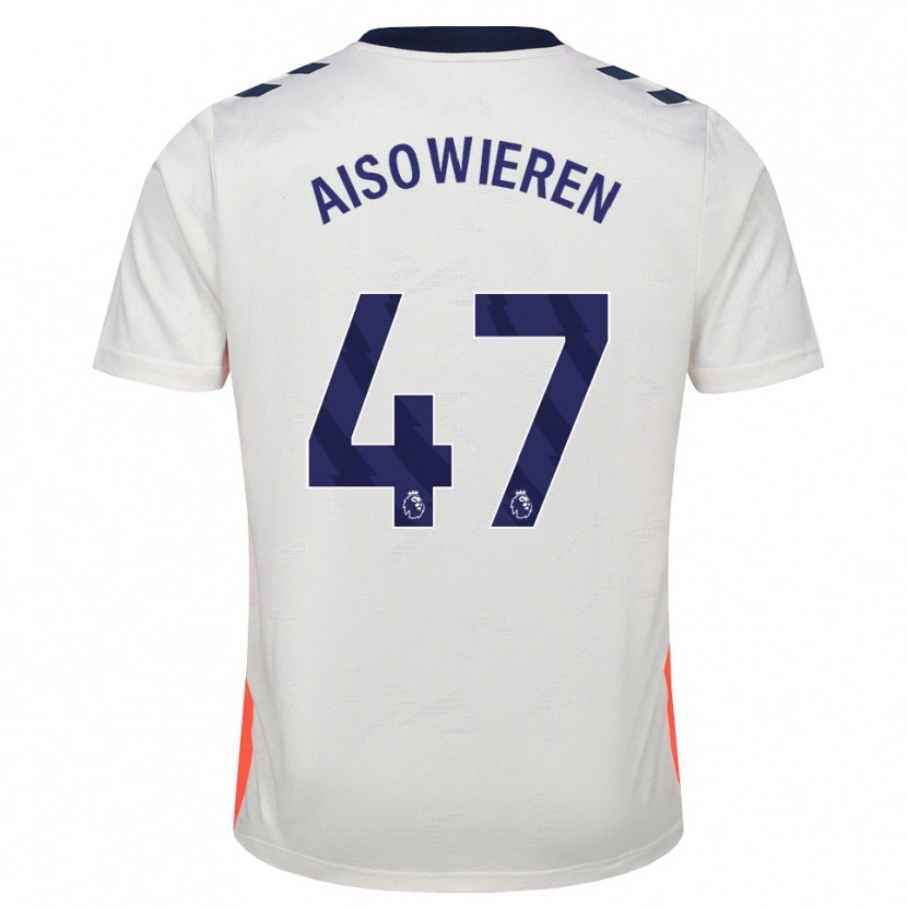 Danxen Dames Evan Eghosa Aisowieren #47 Wit Oranje Koninklijk Blauw Uitshirt Uittenue 2026/27 T-Shirt België