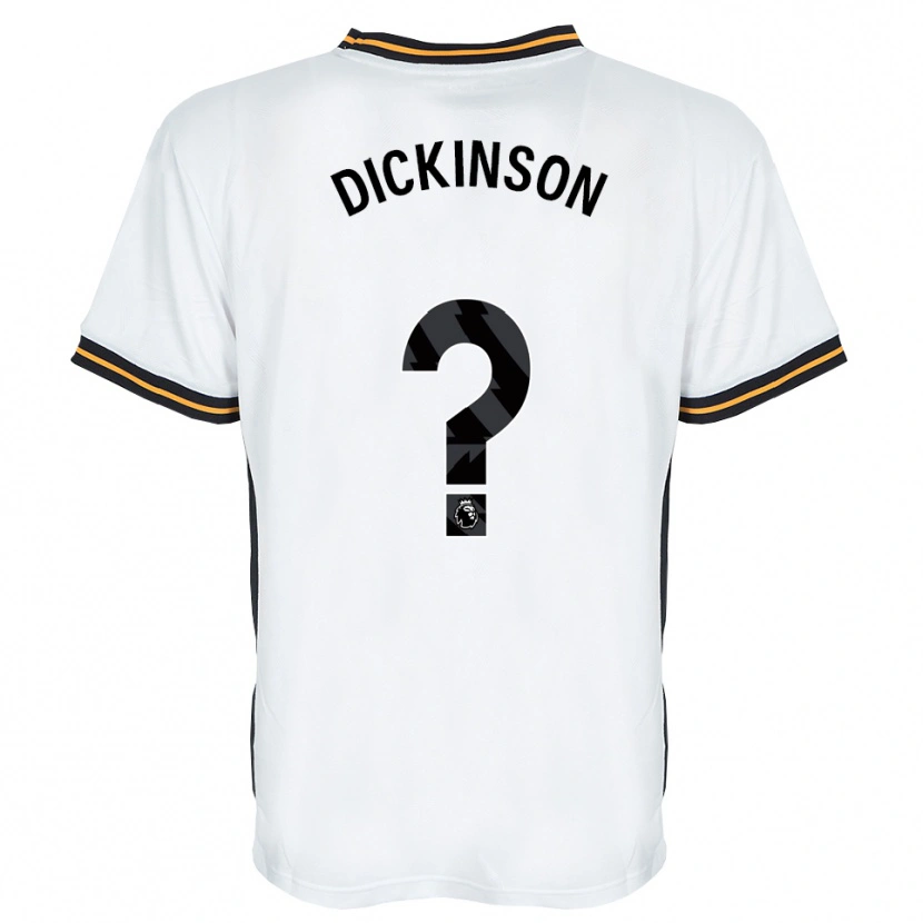 Danxen Dames George Dickinson #0 Wit Oranje Zwart Uitshirt Uittenue 2026/27 T-Shirt België