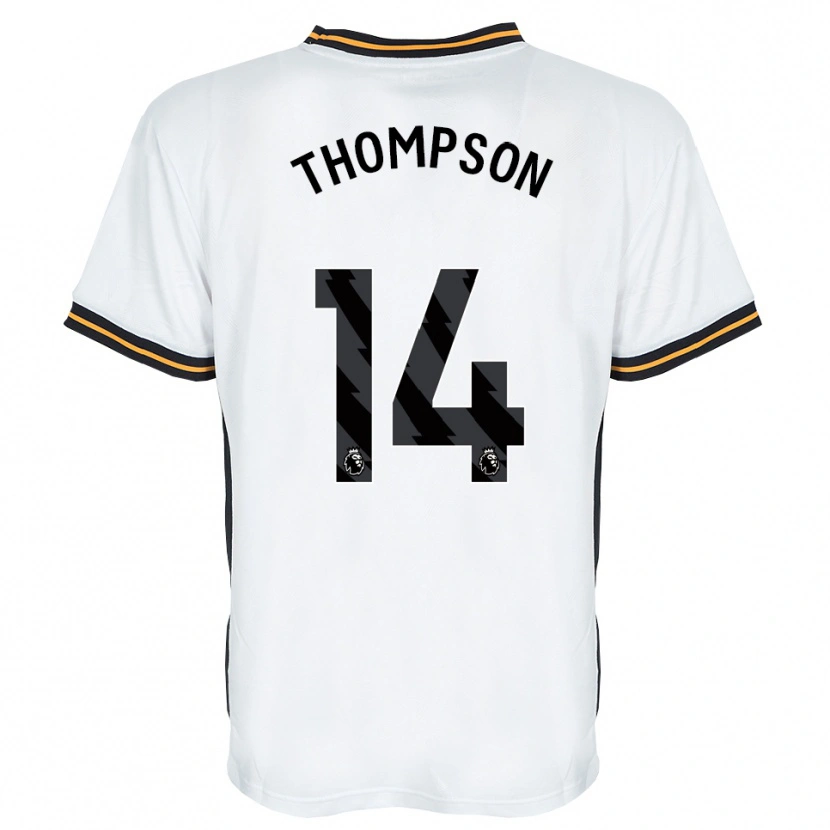 Danxen Dames Katie Thompson #14 Wit Oranje Zwart Uitshirt Uittenue 2026/27 T-Shirt België
