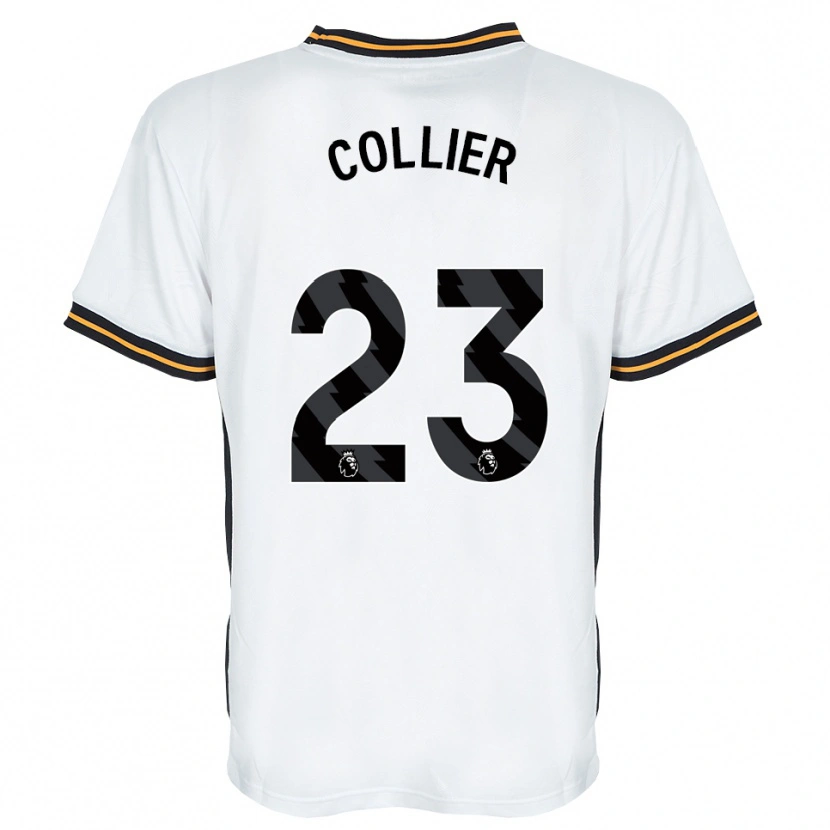 Danxen Dames Holly Johnson-Collier #23 Wit Oranje Zwart Uitshirt Uittenue 2026/27 T-Shirt België