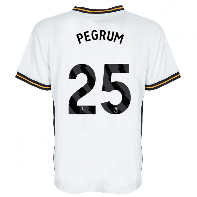 Danxen Dames Florence Pegrum #25 Wit Oranje Zwart Uitshirt Uittenue 2026/27 T-Shirt België