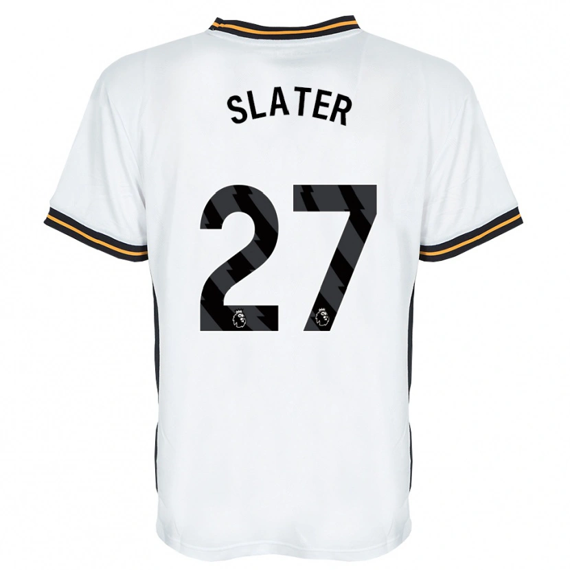 Danxen Dames Regan Slater #27 Wit Oranje Zwart Uitshirt Uittenue 2026/27 T-Shirt België