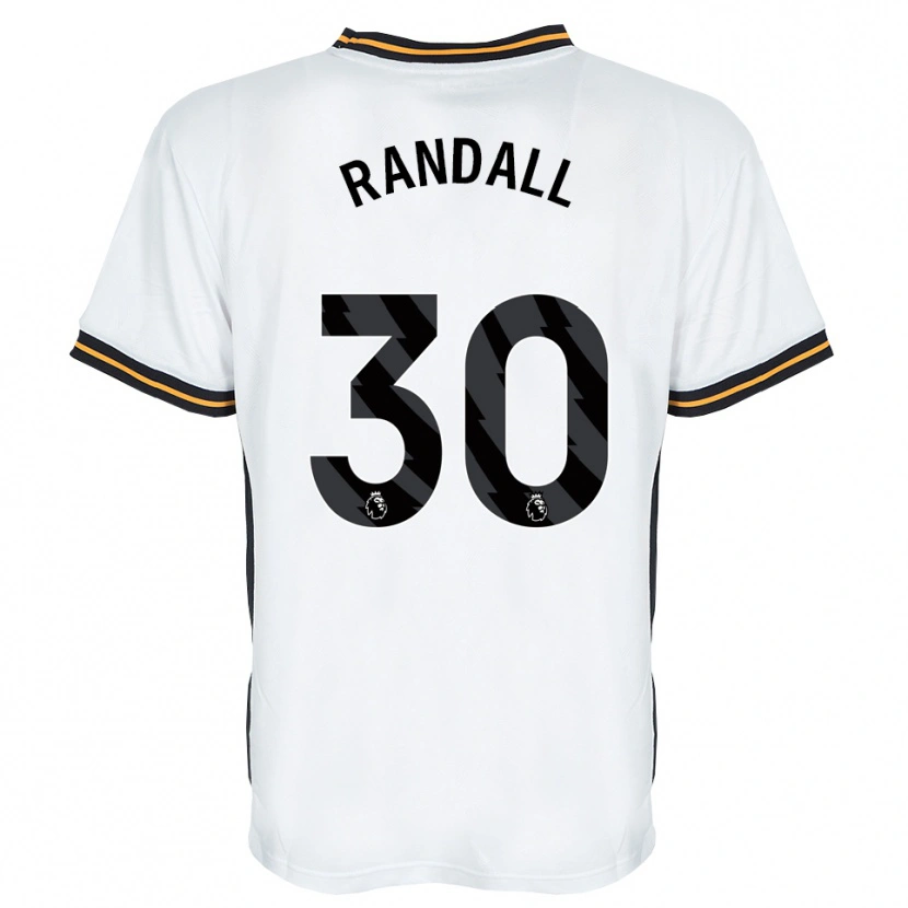 Danxen Dames Jennifer Randall #30 Wit Oranje Zwart Uitshirt Uittenue 2026/27 T-Shirt België