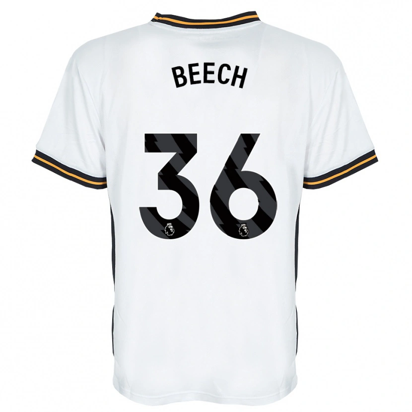 Danxen Dames Amy Beech #36 Wit Oranje Zwart Uitshirt Uittenue 2026/27 T-Shirt België