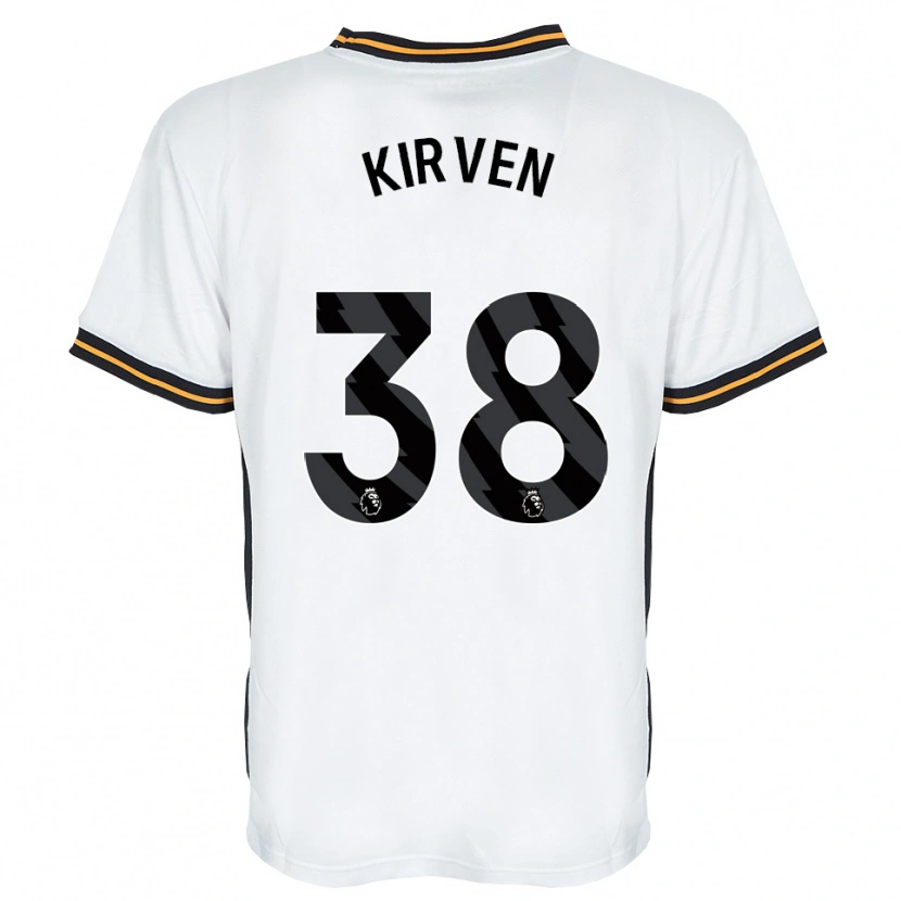 Danxen Dames Tess Kirven #38 Wit Oranje Zwart Uitshirt Uittenue 2026/27 T-Shirt België