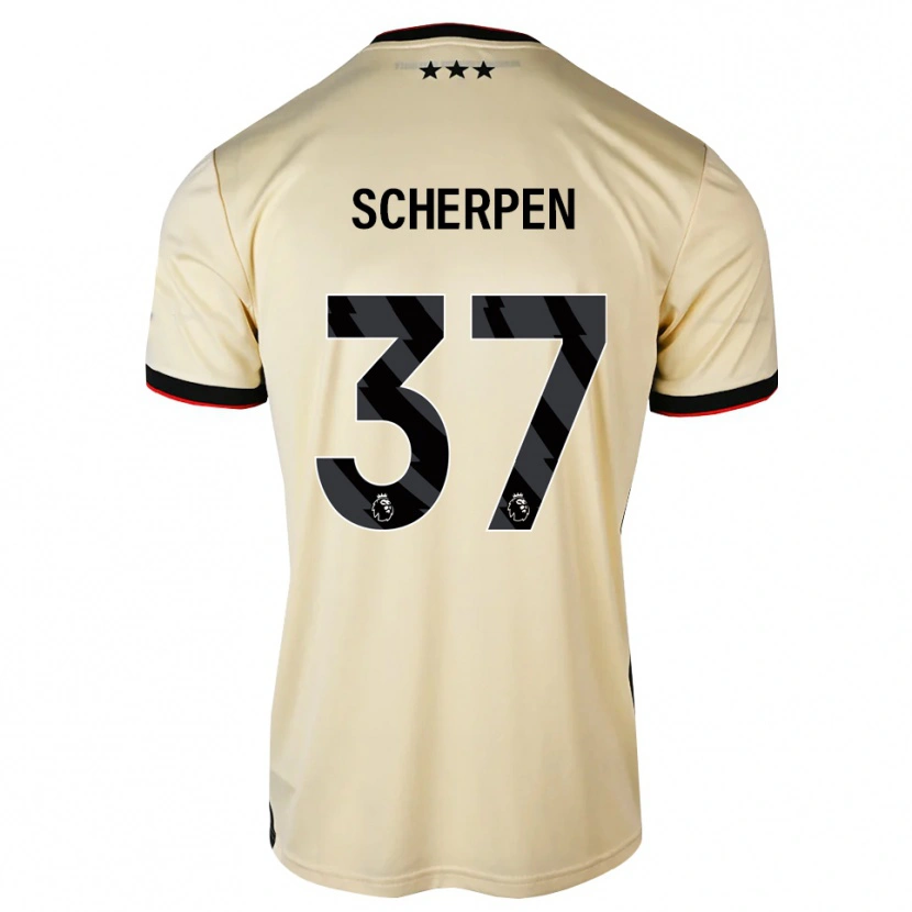 Danxen Dames Kjell Scherpen #37 Lemonchiffon Zwart Rood Uitshirt Uittenue 2026/27 T-Shirt België
