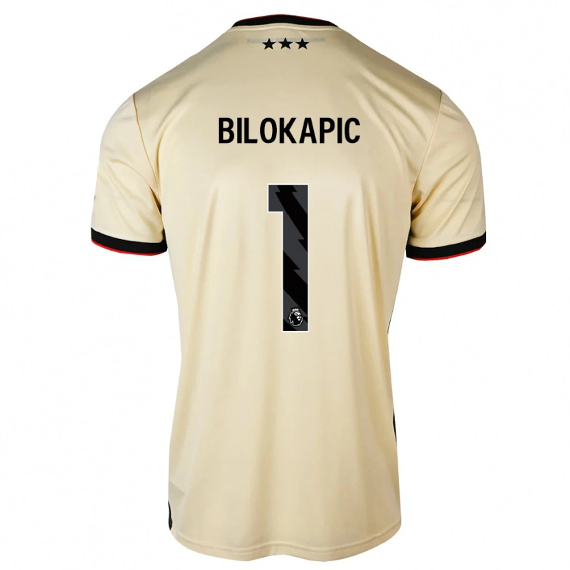 Danxen Dames Nicholas Bilokapic #1 Lemonchiffon Zwart Rood Uitshirt Uittenue 2026/27 T-Shirt België